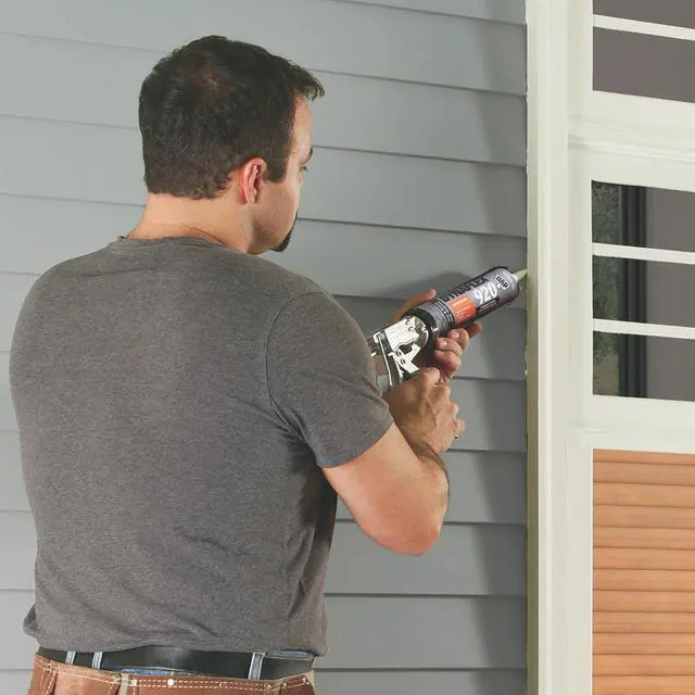 Alt view image 4 of 7 - DAP DYNAFLEX 920 Elastomeric Exterior Sealant: 10.1 fl oz. (Clay CL512)