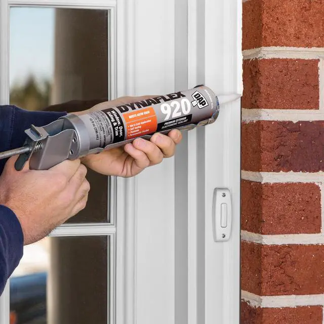 Alt view image 5 of 7 - DAP DYNAFLEX 920 Elastomeric Exterior Sealant: 10.1 fl oz. (Clay CL512)