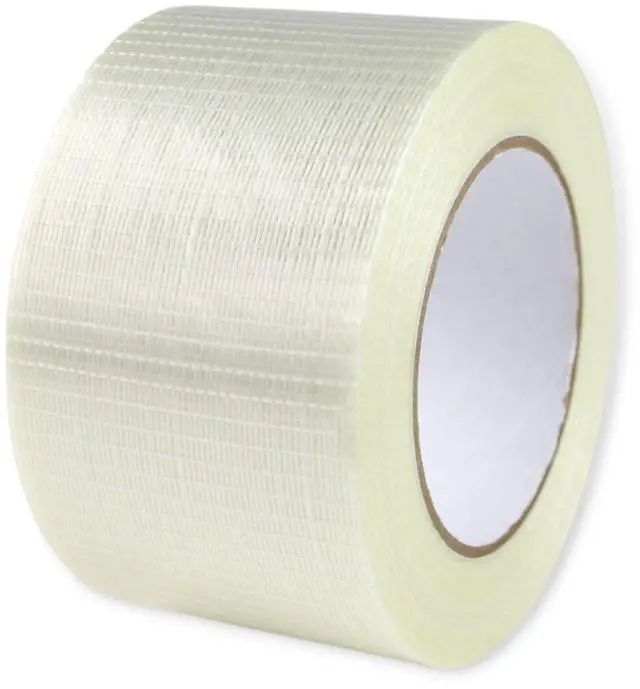 Main image of FindTape Bi-Directional Filament Tape: 3 in. (72mm actual) x 60 yds. (Translucent)