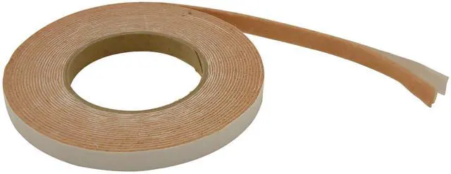 Main image of JVCC Acrylic Craft Felt Tape, 1mm Thick Adhesive Felt: 1/2 in. x 25 ft. (Tan)