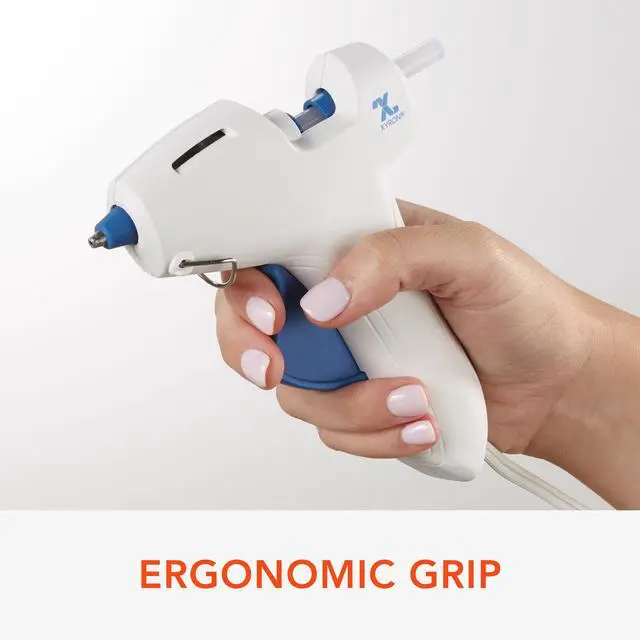 Alt view image 4 of 6 - Xyron Mini Hot Glue Gun: 4.5 in. x 1 in. x 5.5 in. (White) 627141