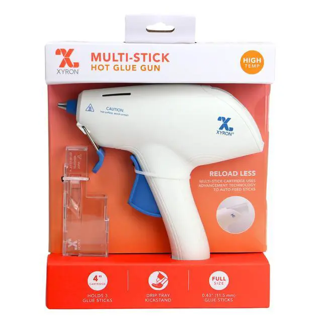 Alt view image 5 of 5 - Xyron Multi-Stick Hot Glue Gun: 9 in. x 2 in. x 8 in. (White) 627144