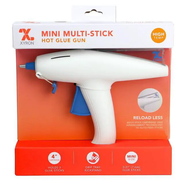 Alt view image 7 of 7 - Xyron Mini Multi-Stick Hot Glue Gun: 9 in. x 17 in. x 7 in. (White) 627146