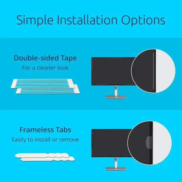 Alt view image 10 of 12 - Kensington Edge-to-Edge Privacy Screen Filters for Monitors