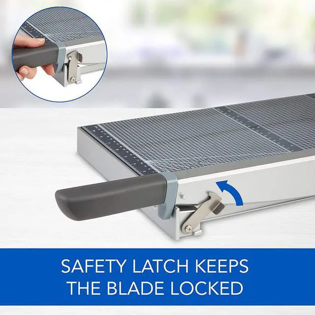 Alt view image 5 of 6 - Swingline ClassicCut EdgeGlow Guillotine Paper Trimmer: 15 inch, 15 sheet capacity