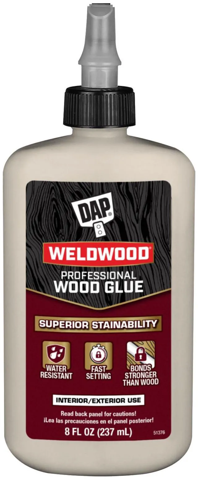 Main image of DAP Weldwood Professional Wood Glue: 8 fl. oz. (Tan) 7079800480