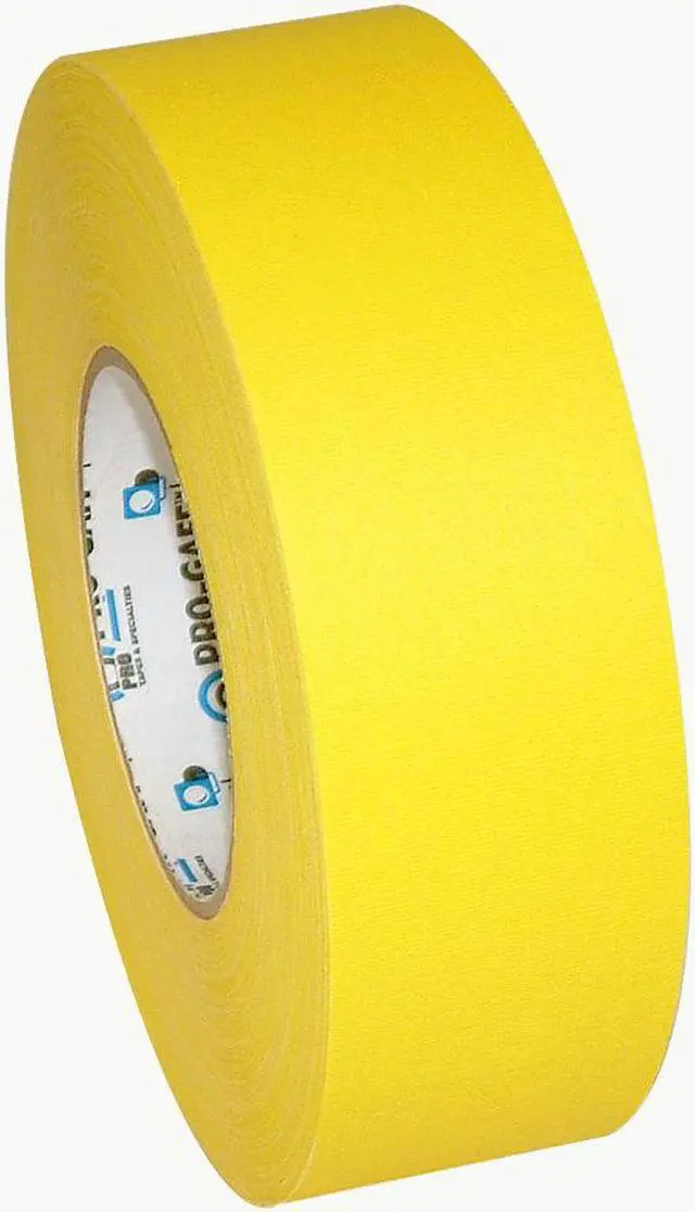 Main image of Pro Tapes Premium Grade Gaffer Tape (PRO-Gaff): 2 in. (48mm actual) x 55 yds. (Yellow)