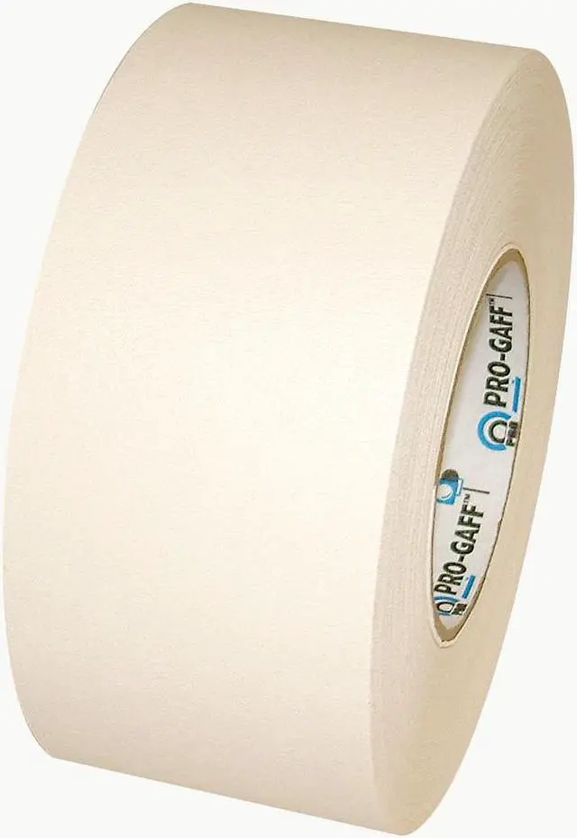 Main image of Pro Tapes Premium Grade Gaffer Tape (PRO-Gaff): 3 in. (72mm actual) x 55 yds. (White)