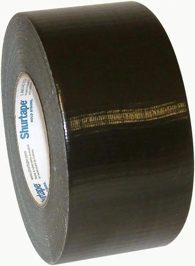Main image of Shurtape PC-618 Industrial Grade Duct Tape: 3 in x 60 yds. (Black)