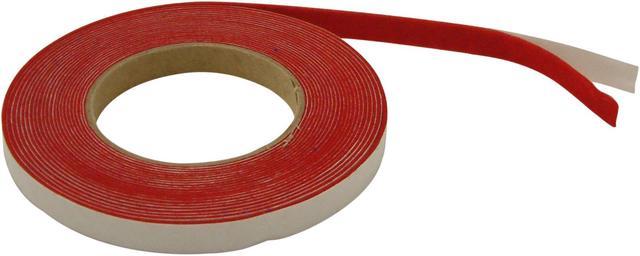 JVCC ACF-06 Acrylic Craft Felt Tape: 1/2 in x 300 in. (Red) 