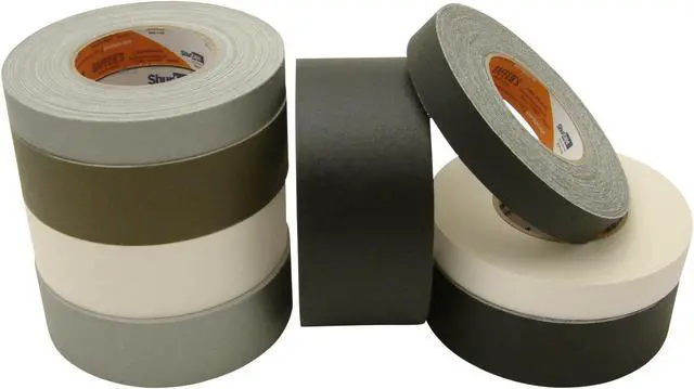 Alt view image 2 of 3 - Shurtape P-672 Professional Grade Gaffers Tape: 1 in x 50 yds. (White)