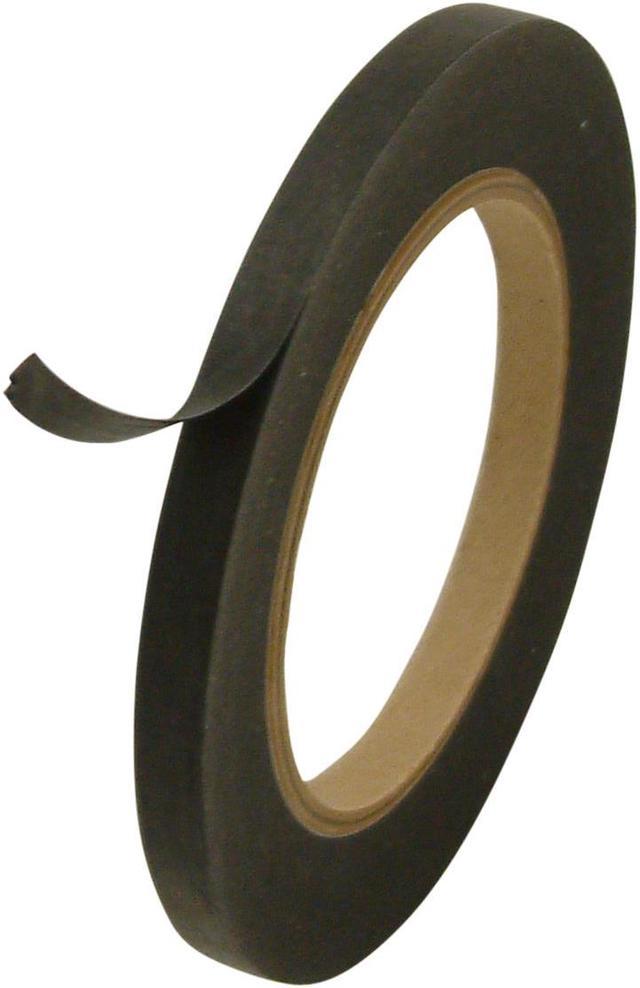 JVCC JV497 Black Masking Tape: 3/8 in x 60 yds. (Black) 