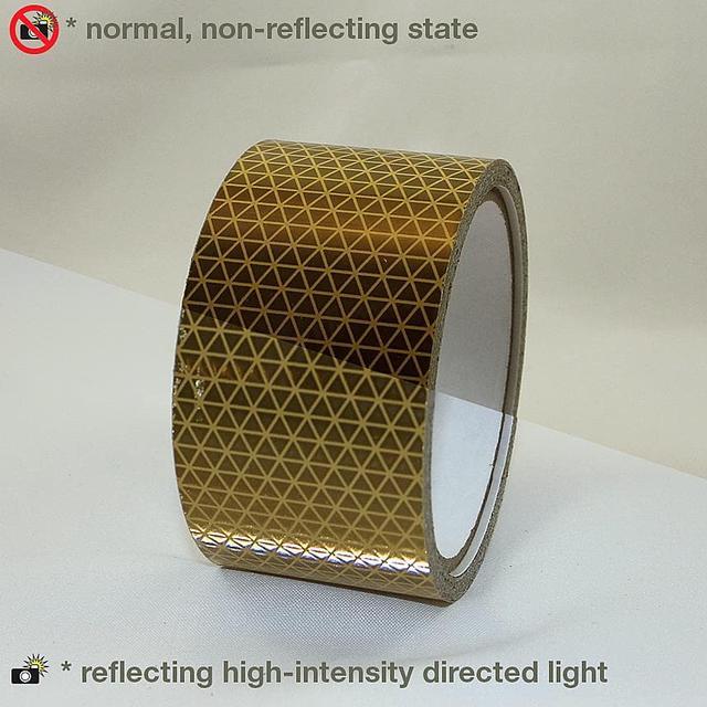 Silver High-Intensity Reflective Tape, Oralite High-Intensity