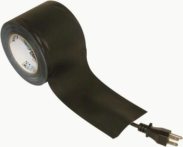 Main image of Pro Tapes Cable Path Tape: 4 in. (96mm actual) x 30 yds. (Yellow with Light Black "CABLE-PATH" printing)