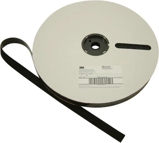 Main image of 3M Scotch SJ3571 / SJ3572 Scotchmate Fasteners: 1 in x 50 yds. (Black) *loop-side only - OEM