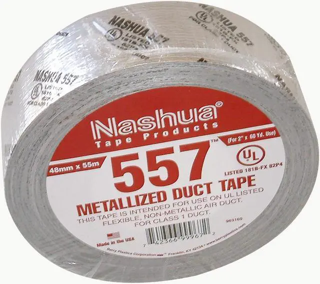 Alt view image 2 of 6 - NASHUA 557 Duct Tape,48mm x 55m,14 mil,Metallic