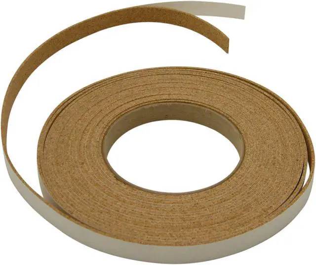 Main image of JVCC CORK-1 Adhesive-Backed Cork Tape: 1/2 in. x 300 in. (Light Brown)