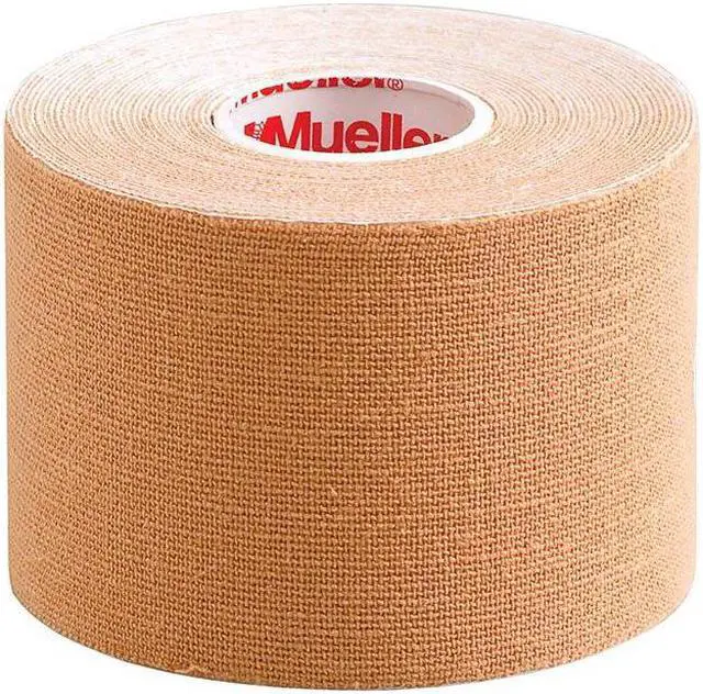 Alt view image 3 of 8 - Mueller MTape Non-Elastic Athletic Tape: 1-1/2 in x 30 ft. (Black)