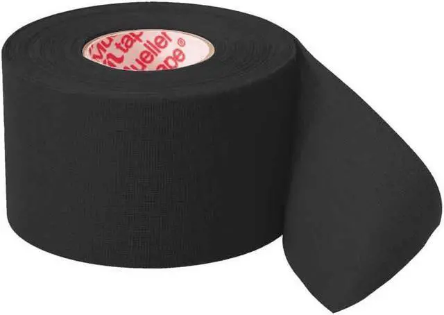 Alt view image 4 of 8 - Mueller MTape Non-Elastic Athletic Tape: 1-1/2 in x 30 ft. (Black)