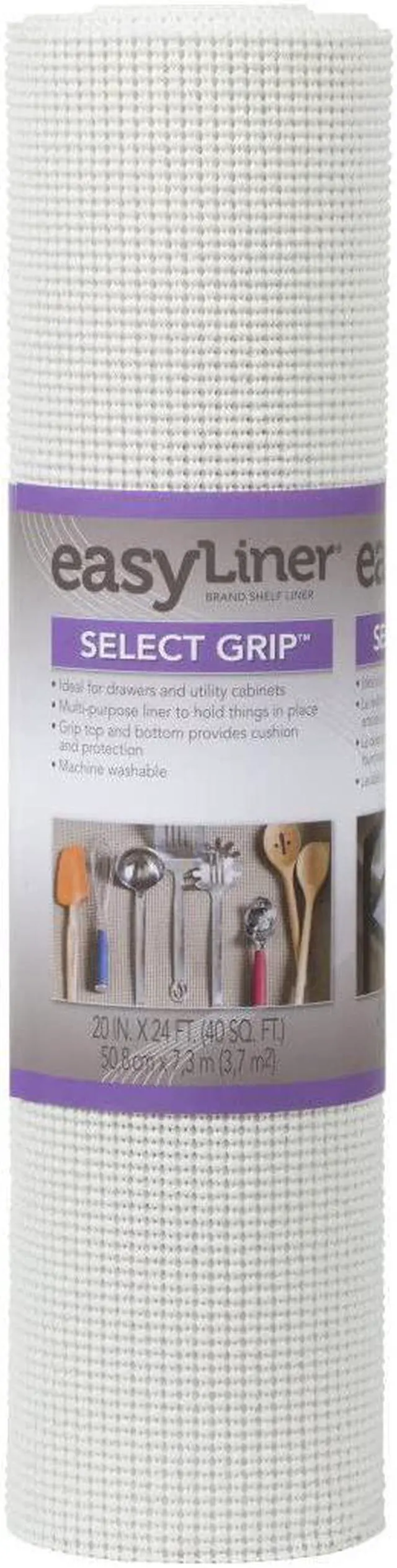 Main image of Duck Brand Select Grip EasyLiner Brand Shelf Liner: 20 in x 24 ft. (White) - OEM