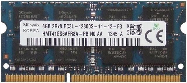 Alt view image 4 of 4 - HYNIXHynix Hmt41Gs6Afr8A-Pb Hynix 8Gb (1X8Gb) Pc312800 Ddr31600Mhz Sdram Nonecc Unbuffered Dual Rank 204Pin Sodimm Memory Module