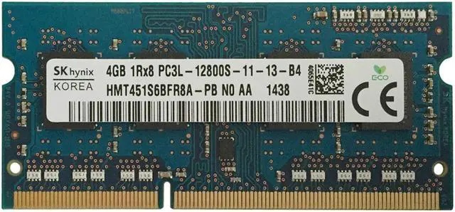 Alt view image 6 of 7 - HYNIX 4GB DDR3 1600MHZ 204-PIN LAPTOP MEMORY HMT451S6BFR8A-PB