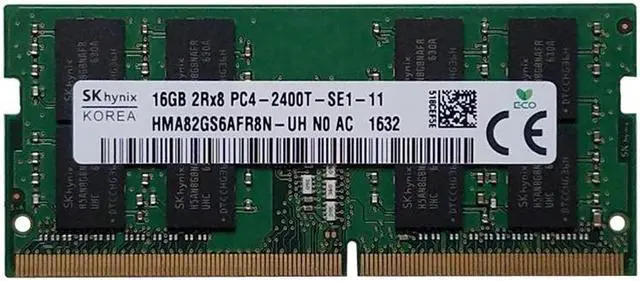 Alt view image 2 of 2 - Hynix HMA82GS6AFR8N-UH 16GB DDR4-2400 SODIMM