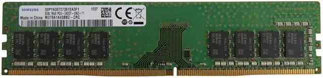Alt view image 9 of 11 - SAMSUNG 8G 288Pin DDR4 SDRAM 1Rx8 DDR4 2400 (PC4 19200) Desktop Ram Memory