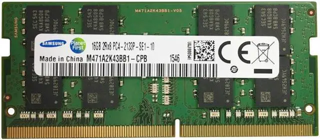 Alt view image 4 of 6 - Samsung Memory M471A2K43BB1-CPB 16GB DDR4 2133 SODIMM Bare