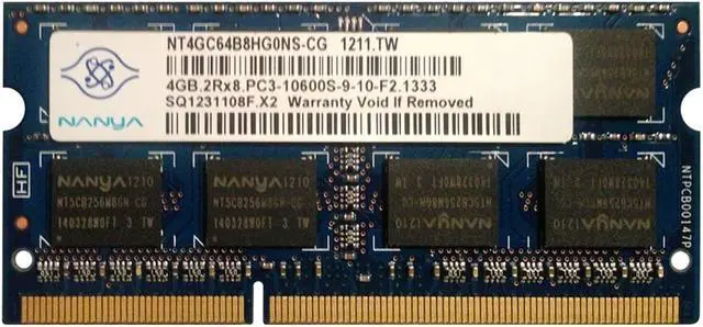 Alt view image 3 of 3 - Samsung original 2GB, 204-pin SODIMM, DDR3 PC3-12800, 1600MHz memory module for laptops