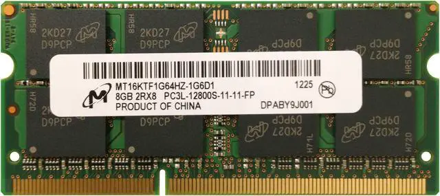 Alt view image 2 of 3 - Micron MT16KTF1G64HZ-1G6D1