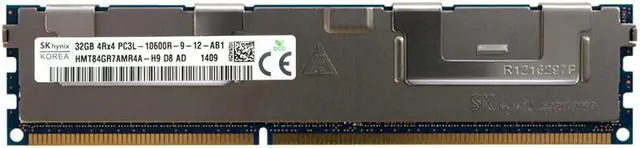 Main image of HYNIXHynix Hmt84Gr7Amr4A-H9 Hynix 32Gb (1X32Gb) Pc310600 1333Mhz Registered Ecc Quad Rank Cl9 1.35V Ddr3 Sdram 240Pin Dimm Memory Module For Server