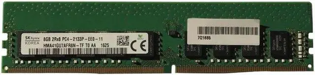 Alt view image 2 of 2 - SKhynix HMA41GU7AFR8N-TF DDR4 2133 8GB 2RX8 PC4-2133P ECC For Server