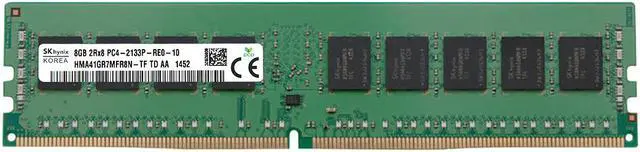 Alt view image 2 of 3 - SK Hynix HMA41GR7MFR8N-TF 8GB 2RX8 PC4 2133P REG For Server