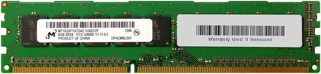 Alt view image 3 of 4 - HP 8GB Registered DDR4 2133 (PC4 17000) Server Memory Model 752368-081