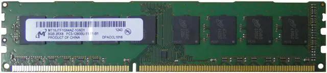 Alt view image 2 of 3 - Micron MT16JTF1G64AZ-1G6D1 8GB Desktop DIMM DDR3 PC-12800(1600)