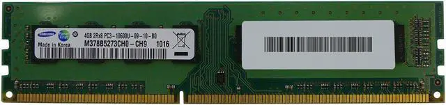 Alt view image 3 of 3 - Samsung M378B5273CH0-CH9 M378B5273CH0-CH9 4GB DDR3 SDRAM Memory Module