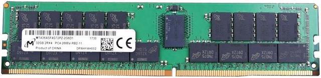 Micron MTA36ASF4G72PZ-2G6D1 32GB DDR4-2666 ECC RDIMM - Newegg.ca