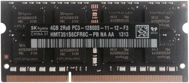 Alt view image 8 of 9 - HYNIXHynix Hmt351S6Cfr8C-Pb Hynix 4Gb (1X4Gb) Pc312800S 1600Mhz Ddr3 Sdram 2Rx8 204Pin Unbuffered Cl11 Ecc Sodimm Memory Module
