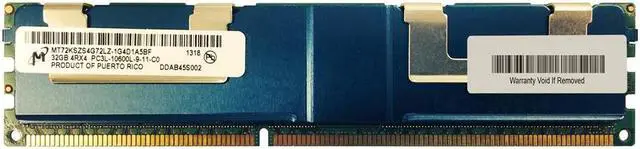Alt view image 3 of 4 - MICRON Mt72Kszs4G72Lz-1G4D1  Memory Module-Mt72Kszs4G72Lz-1G4D1