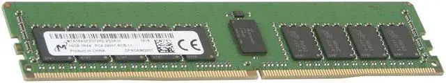 Main image of Micron MTA18ASF2G72PZ-2G3A1 DDR4-2400 16GB-2G x 72 ECC-REG CL17 Server Memory