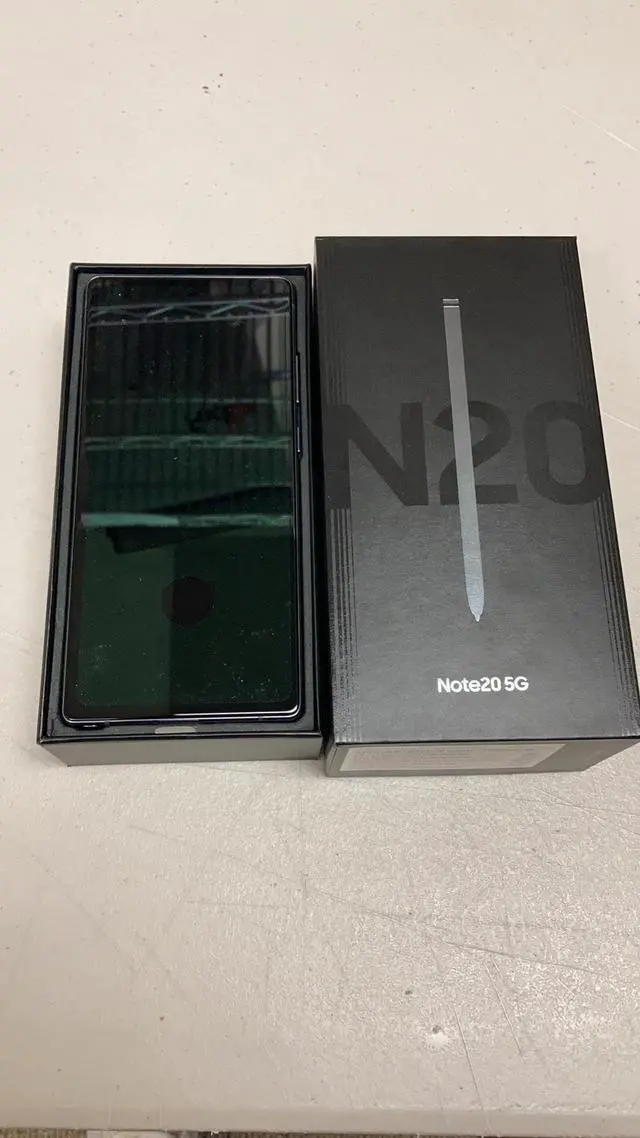 Alt view image 4 of 10 - SAMSUNG GALAXY NOTE 20 5G 128GB VERIZON SMN981UZAV MYSTIC GRAY