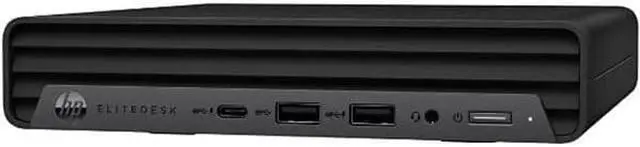 Alt view image 2 of 2 - HP Elitedesk Desktop Mini Pc 805 G6 AMD R5 Pro 3.7 Ghz (16GB RAM 256GB SSD) Windows 10 Pro 3E4B8US#ABA - Black