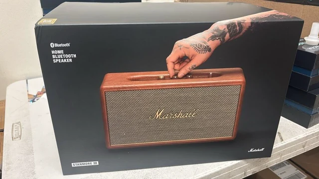 Main image of MARSHALL STANMORE III HOME BLUETOOTH SPEAKER 1006083 BROWN