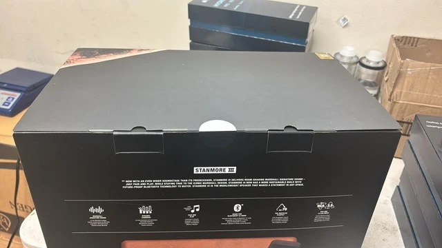 Alt view image 4 of 7 - MARSHALL STANMORE III HOME BLUETOOTH SPEAKER 1006083 BROWN