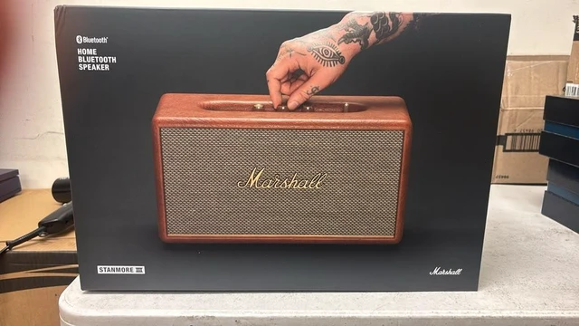 Alt view image 2 of 7 - MARSHALL STANMORE III HOME BLUETOOTH SPEAKER 1006083 BROWN