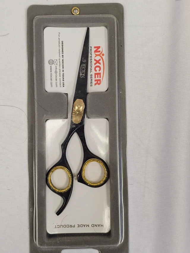 Main image of NIXCER PROFESSIONAL SERIES RAZOR EDGE HAIR CUTTING SCISSOR LEFTY 6"