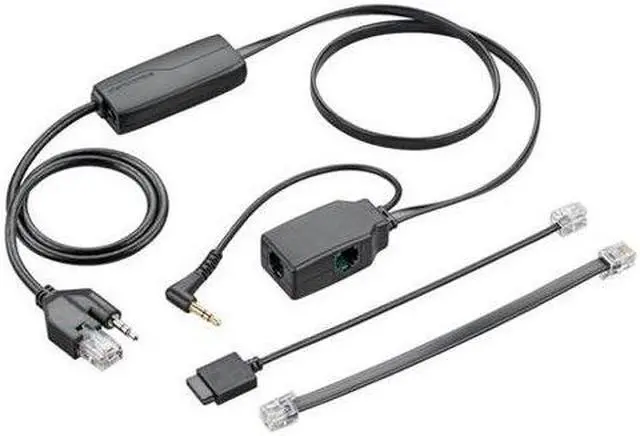 Alt view image 3 of 10 - Plantronics 38908-11 EHS Cable APA-23 (Alcatel)