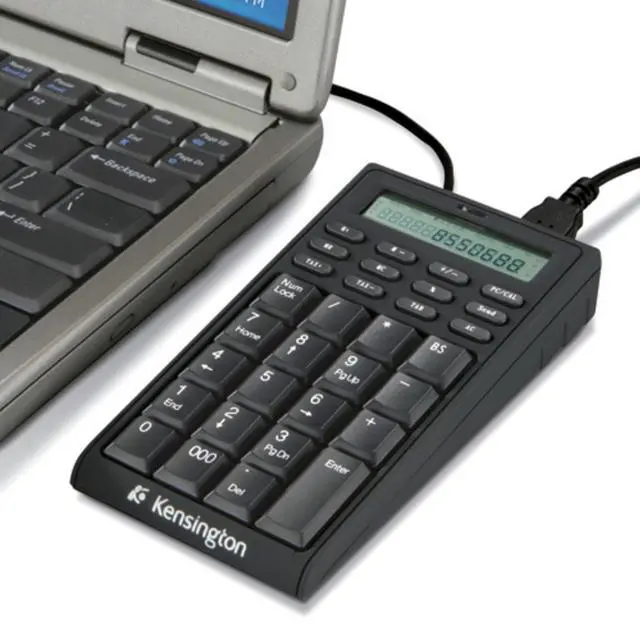 Main image of Kensington K72274US Notebook Keypad/Calculator with USB Hub, 19-Key Pad
