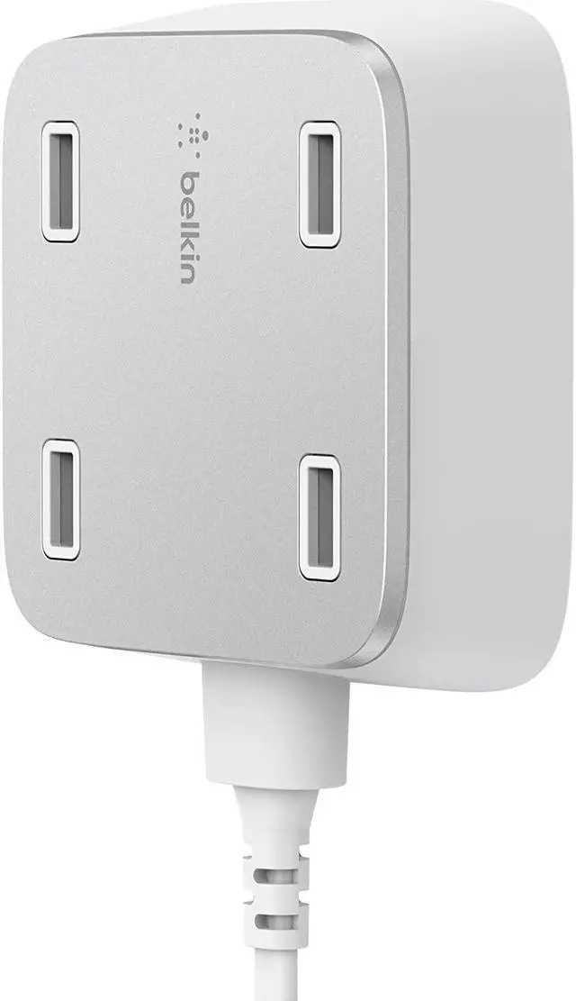 Alt view image 4 of 13 - Belkin Family RockStar 4-Port USB Charger